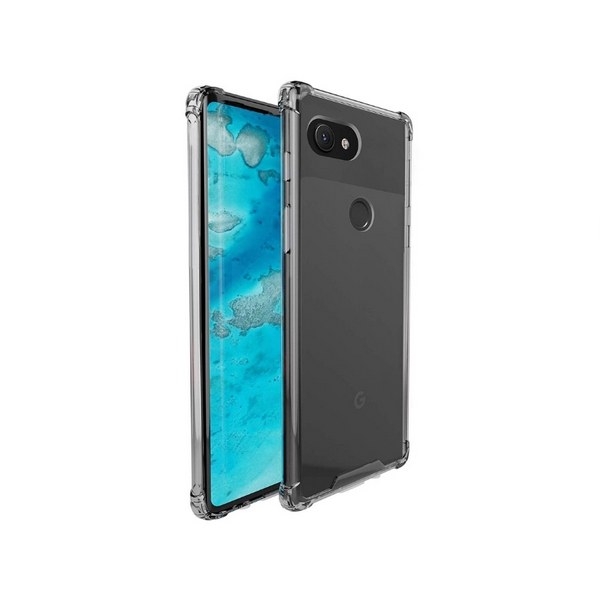 amCase Clear Bumper Case for Google Pixel 3a XL