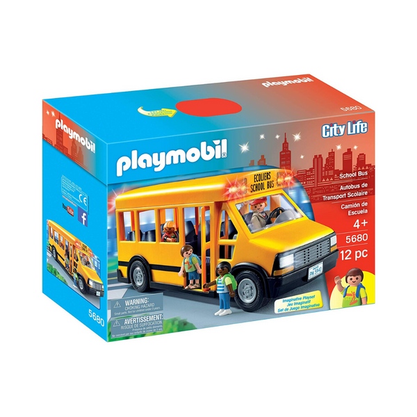 Autobús escolar PLAYMOBIL