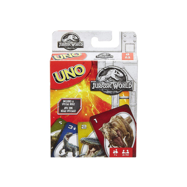 Juego de cartas UNO Jurassic World