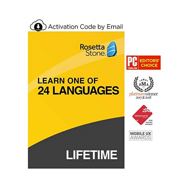 Rosetta Stone: Learn a Language with Lifetime Access - Choose from 24 Languages