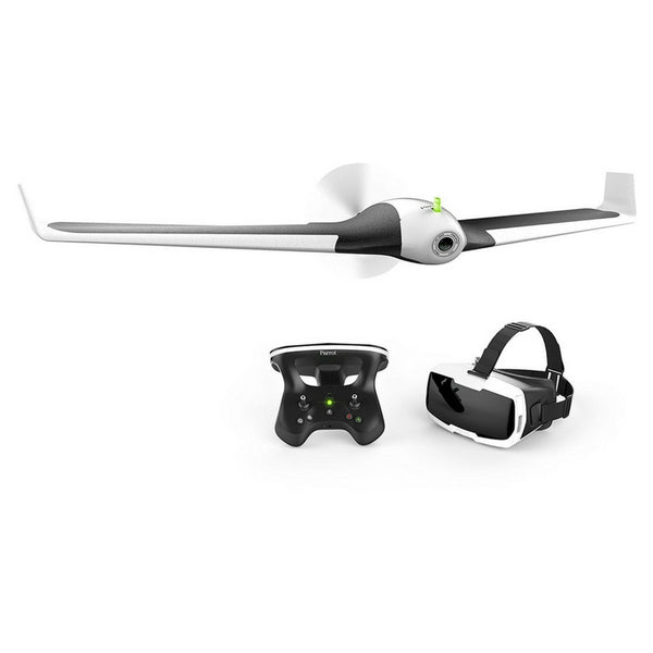 Parrot Disco FPV drone, up to 45 minutes of flight time, 50 mph top speed, FPV goggles