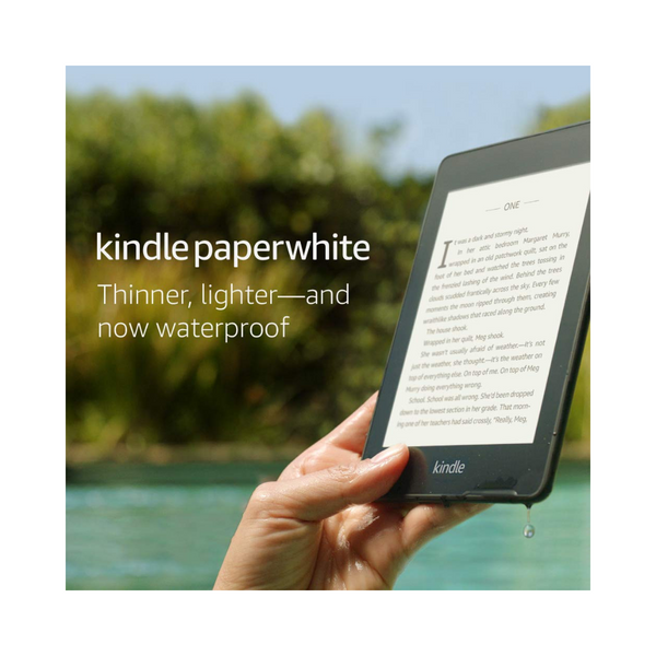 Nuevo lector electrónico Kindle Paperwhite WiFi resistente al agua de 8 GB con ofertas especiales