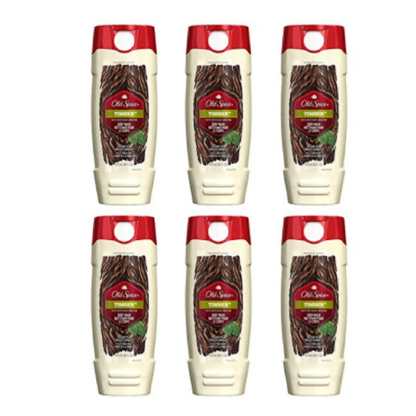 Pack de 6 jabones corporales para hombre Old Spice Fresher Collection