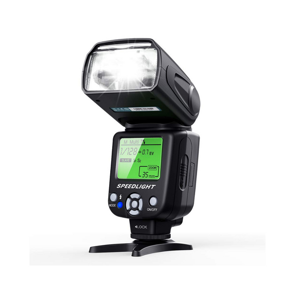 ESDDI Flash Speedlite para cámaras DSLR con zapata estándar