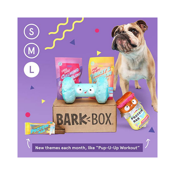 BarkBox Subscription - The Best Toys & Treats For Your Dog Every Month: Large (50lb+)