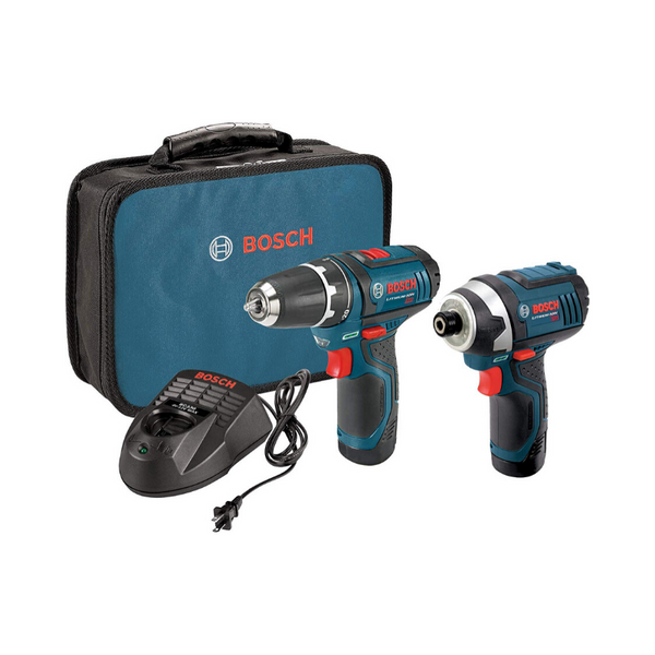 Bosch 12-Volt Max Lithium-Ion Drill/Driver and Impact Driver Combo Kit