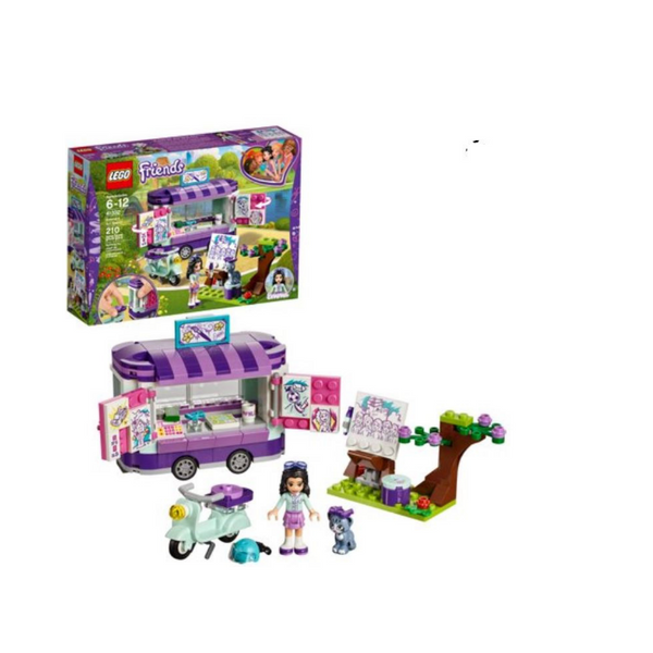 LEGO Friends Set de construcción del puesto de arte de Emma (41332)