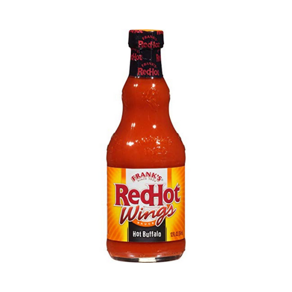 Salsa picante de alitas de búfalo Frank's RedHot de 12 oz