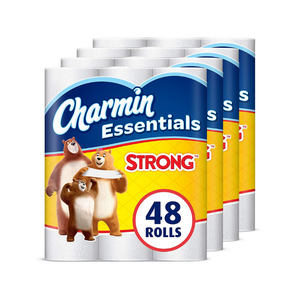 48-Count Charmin Essentials Strong Giant Roll Toilet Paper