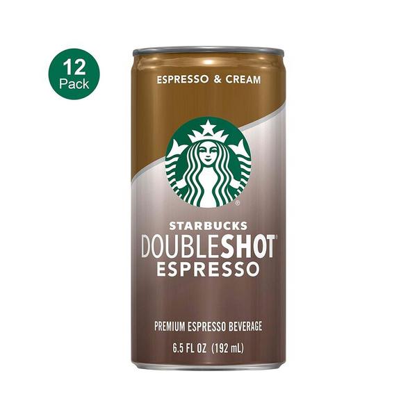 12-Pack of Starbucks Doubleshot (4 Flavors)