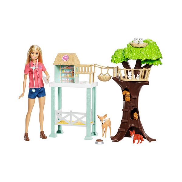 Barbie Animal Rescuer Doll & Playset