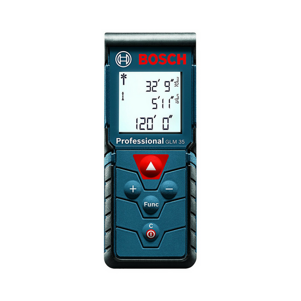 Bosch Compact Laser Distance Measure, 120-Feet