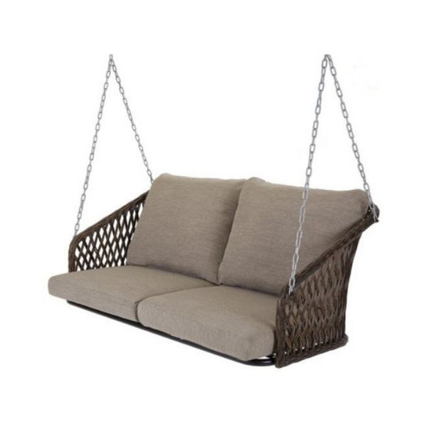 Outdoor Wicker Porch Swings With Cushions On Sale