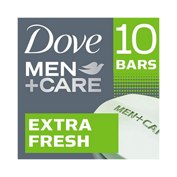 10 o 16 jabones corporales Dove Sensitive Skin o Men+Care a la venta 