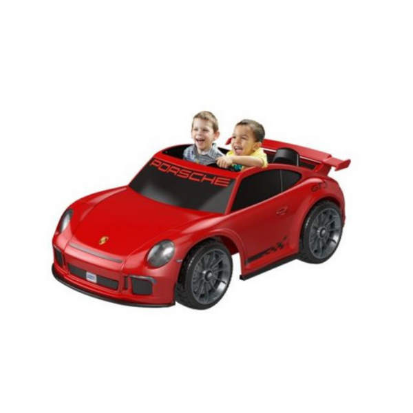 Power Wheels Porsche Kids Ride-On Vehicle (Red)