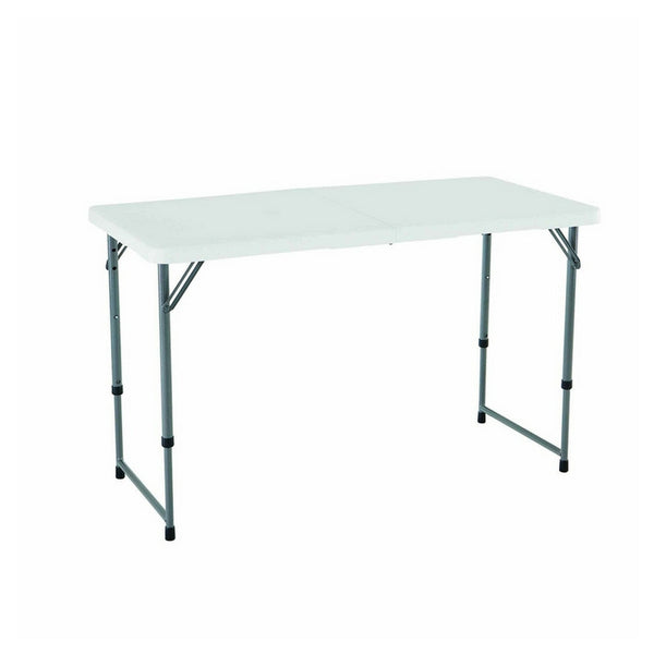 Lifetime 48" by 24" adjustable folding utility table