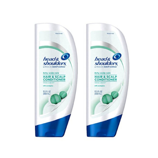 2 botellas de acondicionador para el cuero cabelludo con picazón Head and Shoulders