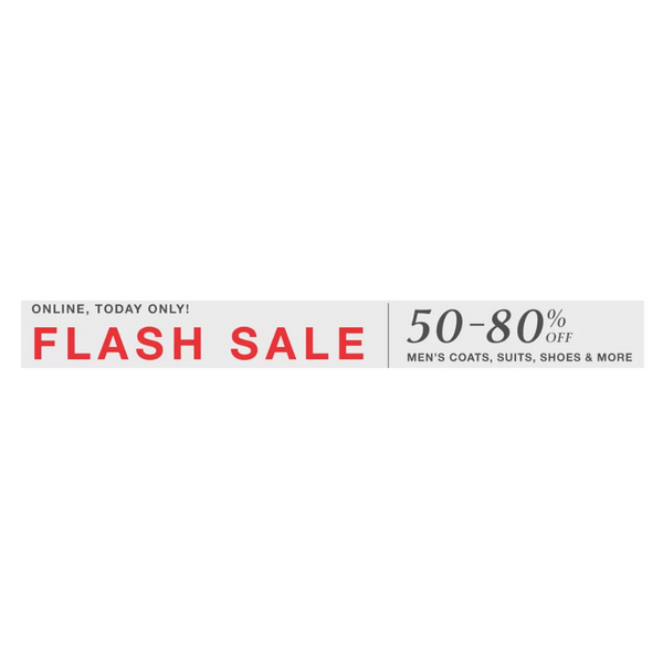 ¡Oferta flash de fin de temporada de Macy's! Hasta 80% de descuento en abrigos, trajes, zapatos y más para hombre