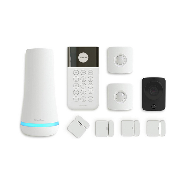 SimpliSafe 9 Piece Wireless Home Security System w/HD Camera