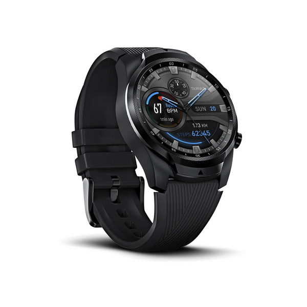 Reloj inteligente TicWatch Pro 4G/LTE, pantalla dual, seguimiento del sueño