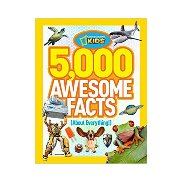 National Geographic Kids: 5000 hechos asombrosos (libro de tapa dura)