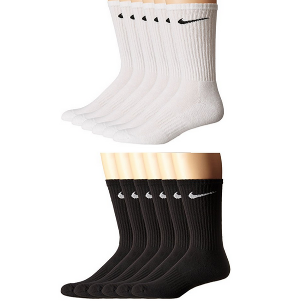 Pack of 6 Nike performance cushion crew socks