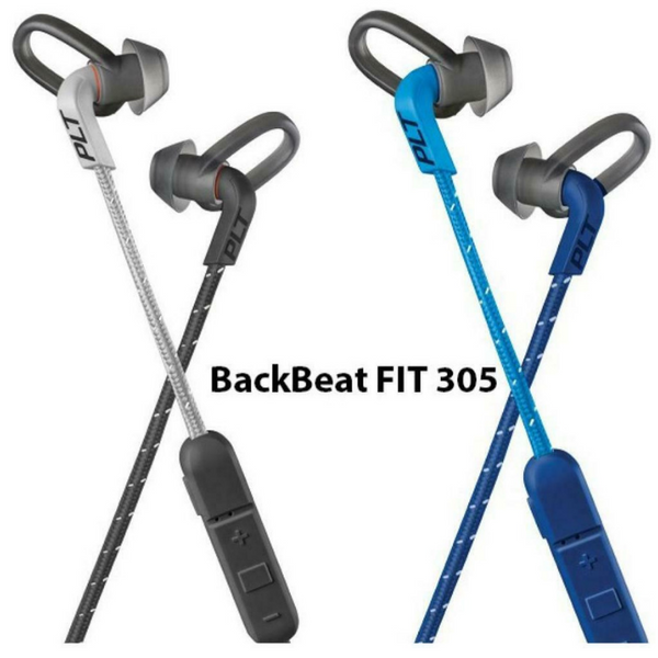 Plantronics BackBeat Fit 305 - Auriculares inalámbricos, Bluetooth, resistentes al sudor