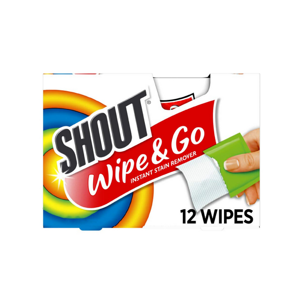 144 Pack Of Shout Wipe And Go Wipes