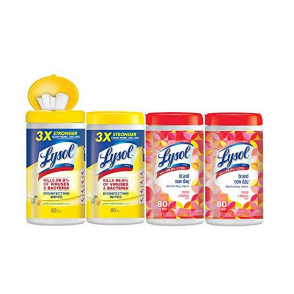 320 Toallitas Desinfectantes Lysol