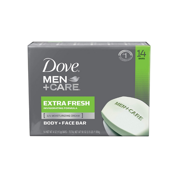 14 Dove Men + Care Extra Fresh Bars Soap