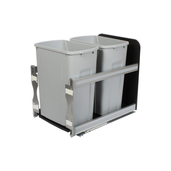 Knape And Vogt In-Cabinet Soft Close Pull Out Trash Cans System