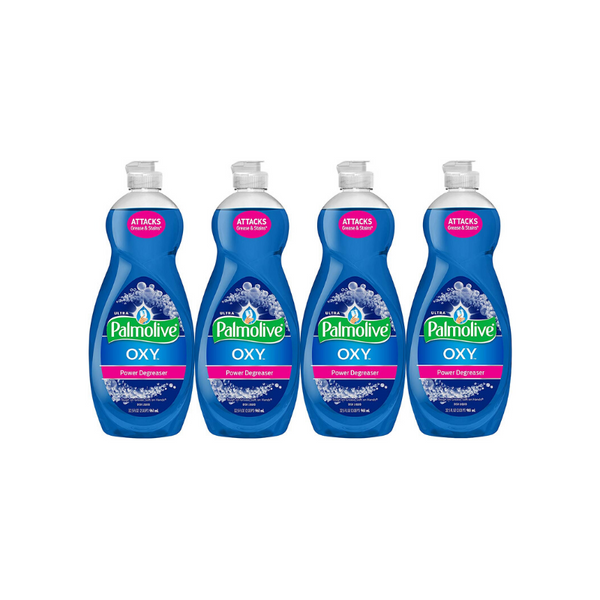 4 Palmolive Ultra Dish Soap Oxy Power Desengrasante