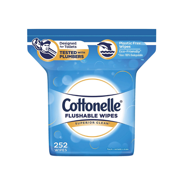 252 Cottonelle FreshCare Flushable Wipes