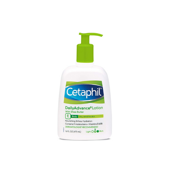 Cetaphil Daily Advance Loción Ultra Hidratante Con Manteca De Karité