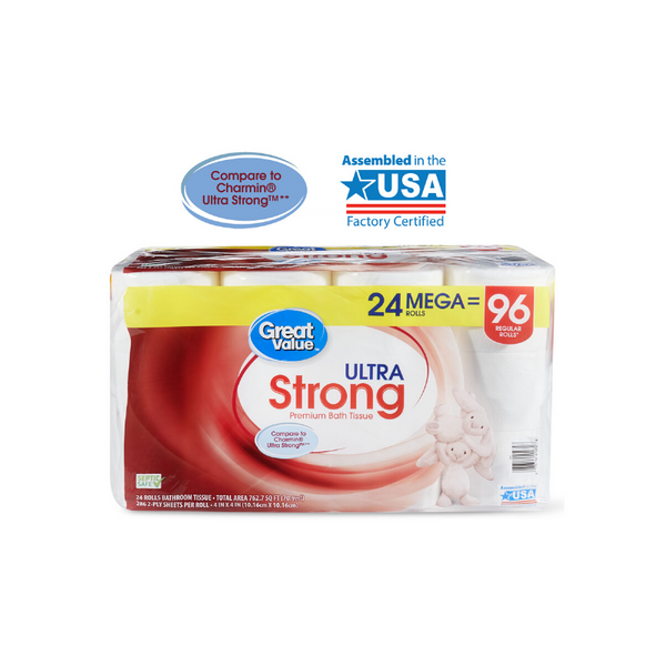 Charmin Ultra Gentle Mega Rolls Toilet Paper Tissue, 6 rolls - Baker's