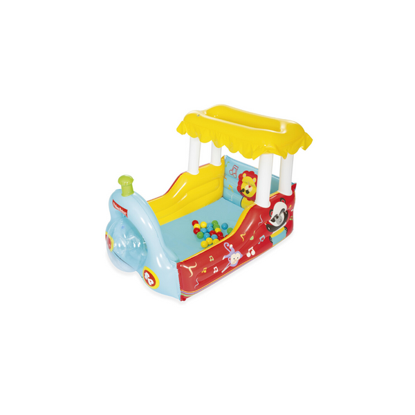 Piscina de bolas para tren, helicóptero o camión de bomberos de Fisher-Price