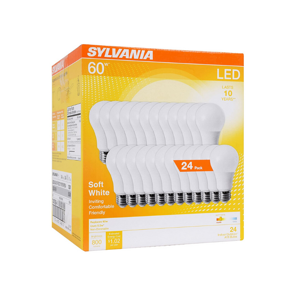 24 Sylvania LED Light Bulbs