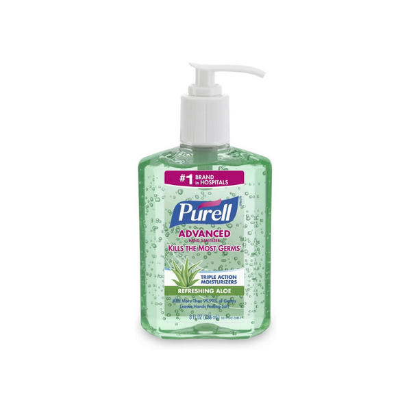 6 Bottles Of Purell Advanced Hand Sanitizer