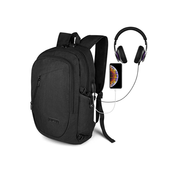 Anti Theft Backpack With USB Charging Port