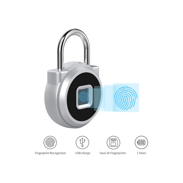 Anti-Theft Keyless Fingerprint Padlock