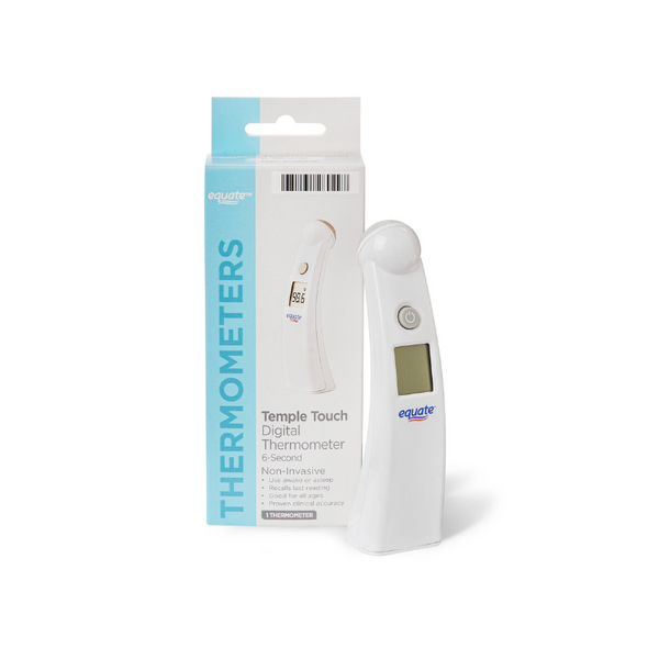 Equate Temple Touch 6-Second Digital Thermometer