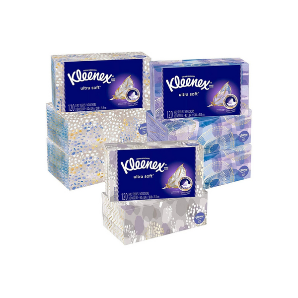 8 Boxes Of Kleenex Tissues