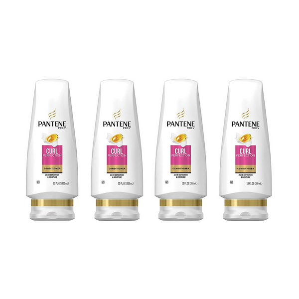 4 botellas de acondicionador Pantene Pro-V Curl Perfection