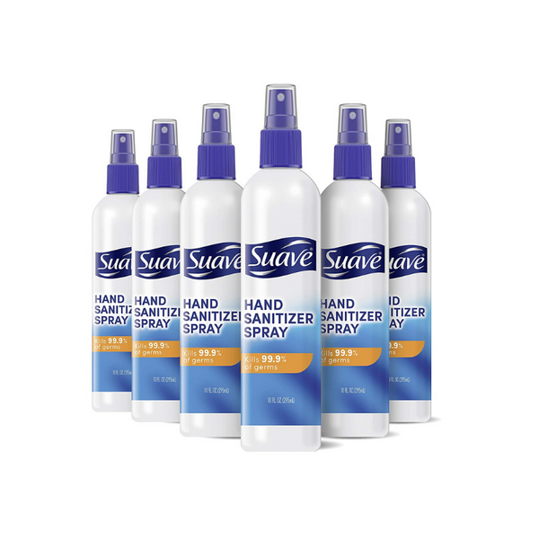 6 Bottles Of Suave Hand Sanitizer