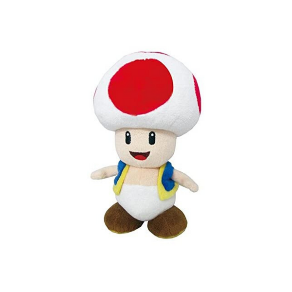 Peluche Little Buddy All Star Collection (Zelda o Mario Toad)