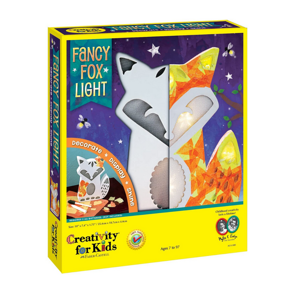 Creatividad para niños Fancy Fox Light Craft Kit