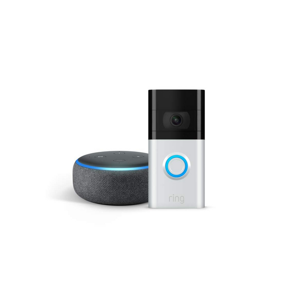 Nuevo Ring Video Doorbell 3 con Echo Dot GRATIS