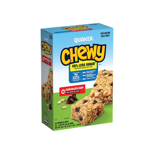 58 Quaker Chewy Granola Bars