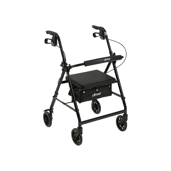 Andador plegable con andador de aluminio Drive Medical