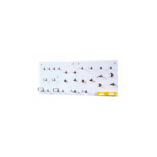 2-Panel DuraHook Wall Pegboard Kit w/ hooks & accessories